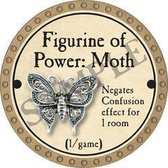Figurine of Power: Moth - 2017 (Gold)