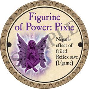Figurine of Power: Pixie - 2017 (Gold) - C007