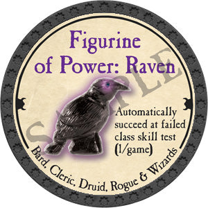 Figurine of Power: Raven - 2018 (Onyx) - C117