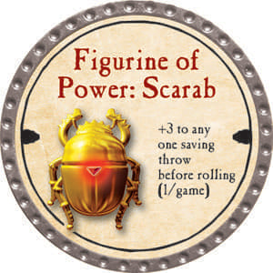 Figurine of Power: Scarab - 2014 (Platinum) - R