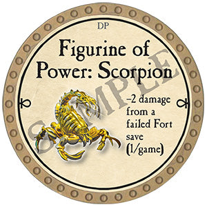 Figurine of Power: Scorpion - 2024 (Gold)