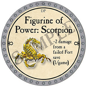 Figurine of Power: Scorpion - 2024 (Platinum)