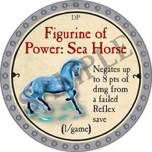 Figurine of Power: Sea Horse - 2022 (Platinum) - C17