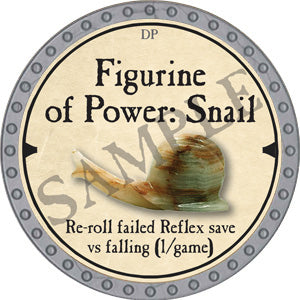 Figurine of Power: Snail - 2019 (Platinum)