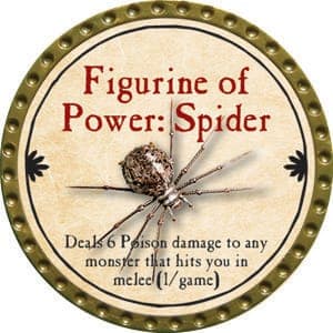 Figurine of Power: Spider - 2015 (Gold) - C007