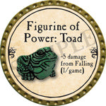 Figurine of Power: Toad - 2016 (Gold)