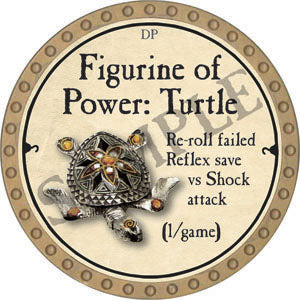 Figurine of Power: Turtle - 2022 (Gold)
