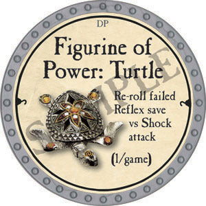 Figurine of Power: Turtle - 2022 (Platinum) - C17