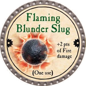 Flaming Blunder Slug - 2013 (Platinum) - UC
