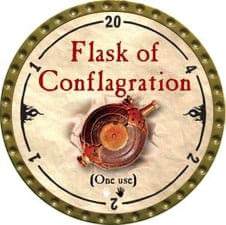 Flask of Conflagration - 2010 (Gold) - C9
