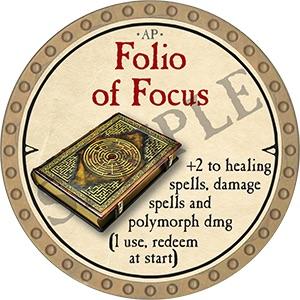 Folio of Focus - 2021 (Gold) - C26