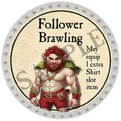 Follower Brawling - Yearless (Light Gray)