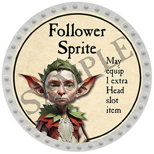 Follower Sprite - Yearless (Light Gray)