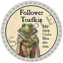 Follower Toadkin - Yearless (Light Gray)