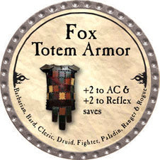 Fox Totem Armor - 2010 (Platinum)