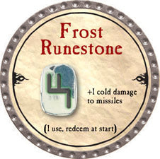 Frost Runestone - 2010 (Platinum) - C37