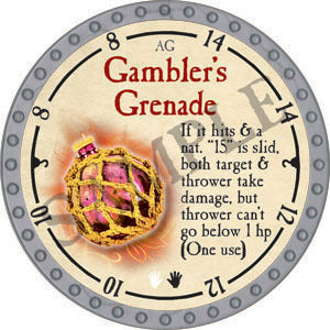 Gambler's Grenade - 2022 (Platinum) - C17