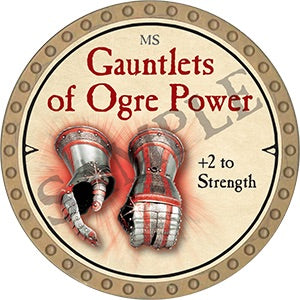Gauntlets of Ogre Power - 2021 (Gold) - C22