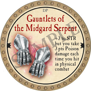 Gauntlets of the Midgard Serpent - 2018 (Gold)