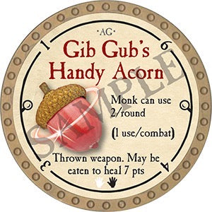 Gib Gub's Handy Acorn - 2023 (Gold)