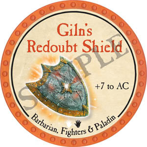 Giln’s Redoubt Shield - 2017 (Orange) - C12