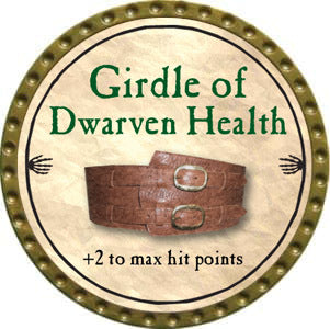 Girdle of Dwarven Health - 2012 (Gold)