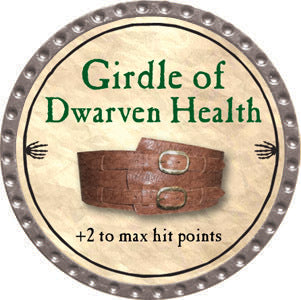 Girdle of Dwarven Health - 2012 (Platinum)