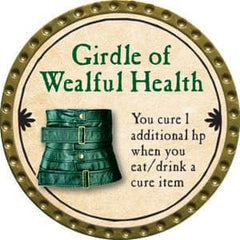 Girdle of Wealful Health - 2015 (Gold) - UC