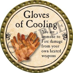 Gloves of Cooling - 2016 (Gold) - C37