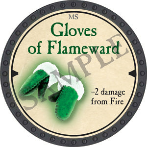 Gloves of Flameward - 2019 (Onyx) - C37