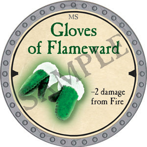 Gloves of Flameward - 2019 (Platinum)