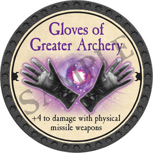 Gloves of Greater Archery - 2018 (Onyx) - C117