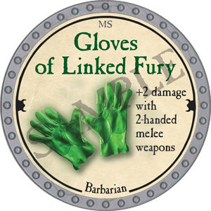 Gloves of Linked Fury - 2018 (Platinum)