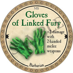 Gloves of Linked Fury - 2018 (Gold)