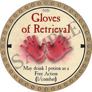 Gloves of Retrieval - 2020 (Gold) - C37
