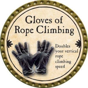 Gloves of Rope Climbing - 2015 (Gold)