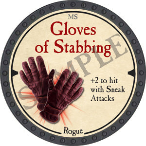 Gloves of Stabbing - 2019 (Onyx) - C26