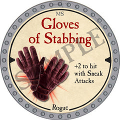 Gloves of Stabbing - 2019 (Platinum)