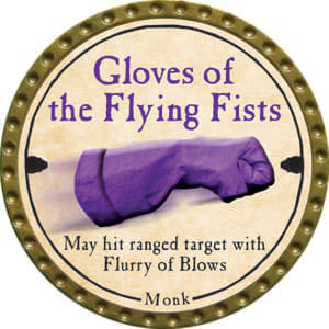 Gloves of the Flying Fists - 2014 (Gold) - C117