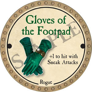 Gloves of the Footpad - 2017 (Gold)