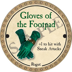 Gloves of the Footpad - 2017 (Gold) - UC