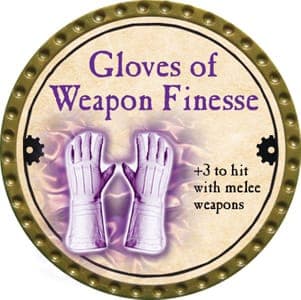 Gloves of Weapon Finesse - 2013 (Gold) - C117