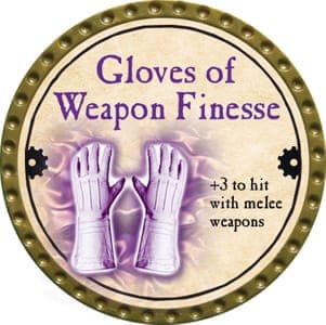 Gloves of Weapon Finesse - 2013 (Gold) - UR