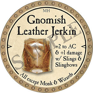 Gnomish Leather Jerkin - 2021 (Gold)