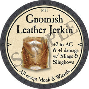 Gnomish Leather Jerkin - 2021 (Onyx) - C37