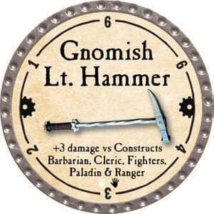 Gnomish Lt. Hammer - 2013 (Platinum) - C