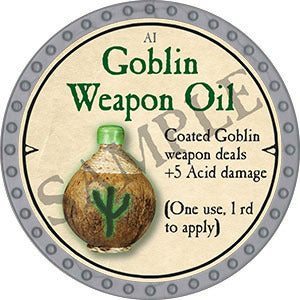 Goblin Weapon Oil - 2021 (Platinum)