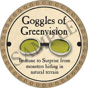 Goggles of Greenvision - 2017 (Gold)