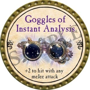 Goggles of Instant Analysis - 2016 (Gold) - C100