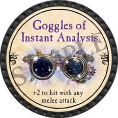 Goggles of Instant Analysis - 2016 (Onyx) - C117